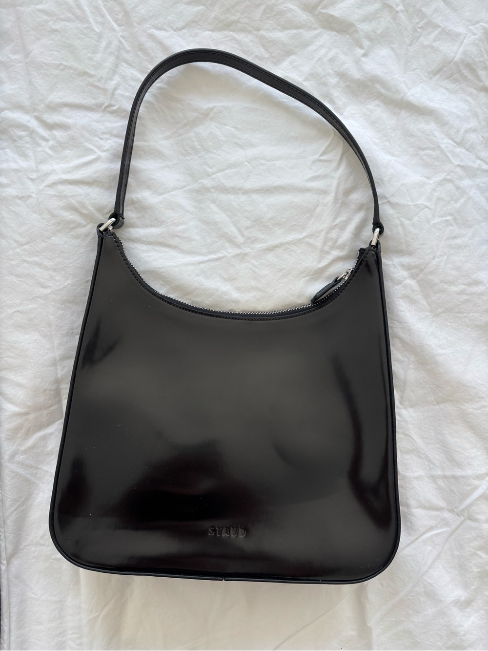 STAUD Black Alec Bag